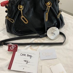 ***SOLD***Chloe Paraty Medium Black